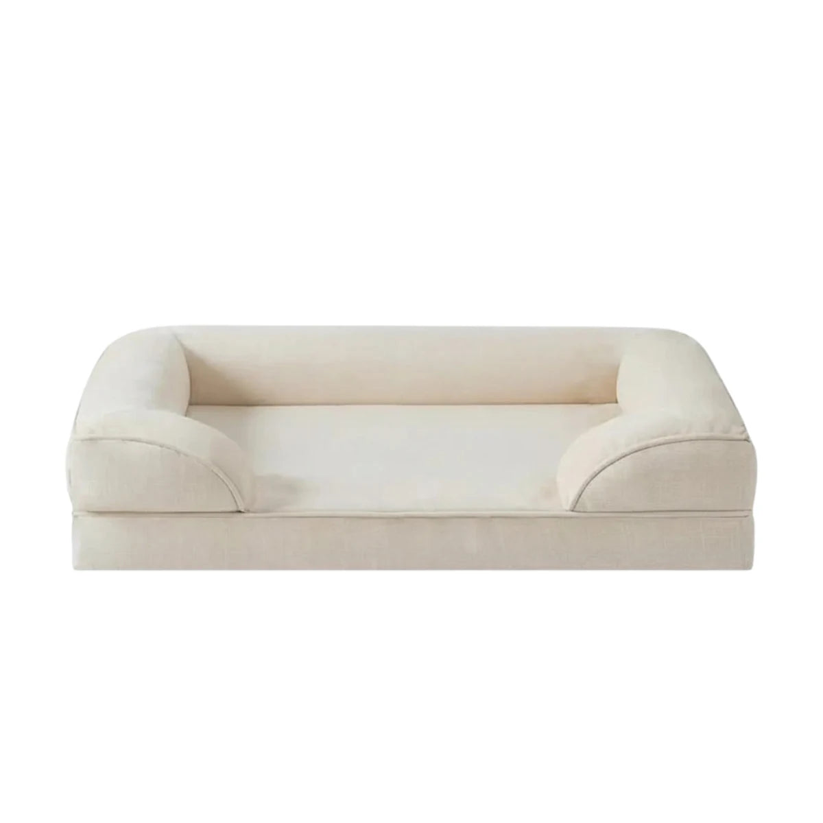 Memory Foam Dog Bed with Bolster Sides