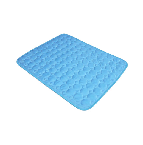 Self-Cooling Pet Mat — Ice-Silk Cover with Carry Bag